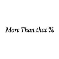 More than that logo