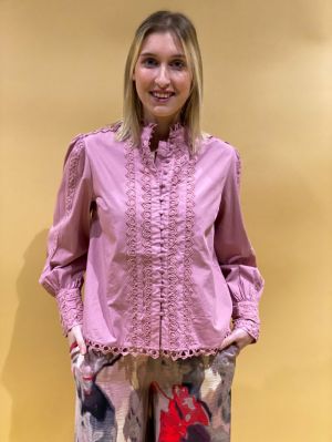 YASJANE LS SHIRT S. 300321 Lilas