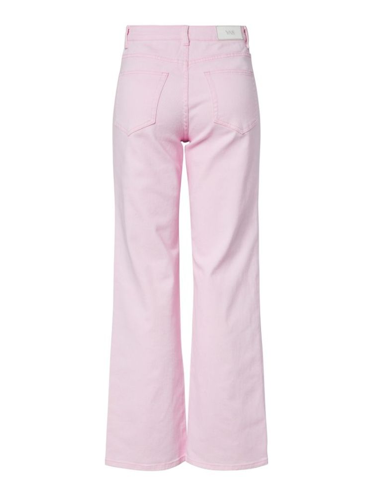 YASPIRA HW STRAIGHT PINK JEANS 220030 Ballerin