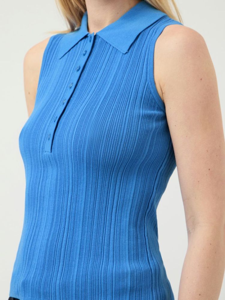 YASTANKI SL POLO KNIT TOP S. 231456 Marina