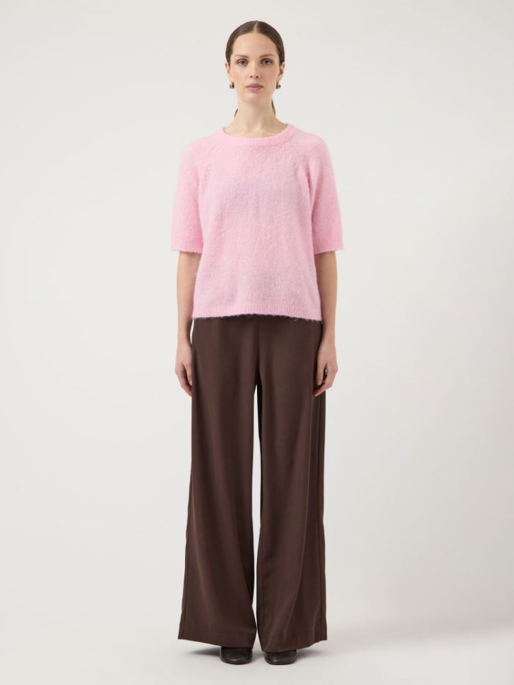 YASENYA SS KNIT PULLOVER S. 285095 Pink Lad