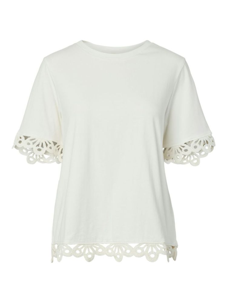 YASMELLA SS T-SHIRT S. 211291 Star Whi