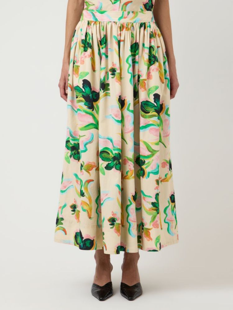 YASRITA HW ANKLE SKIRT S. 208930001 Prist