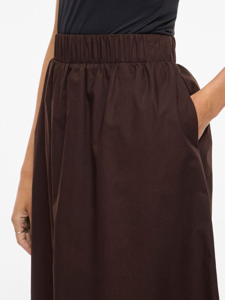 VISOPHIE HW ANKLE SKIRT - NOOS 196326 Coffee B