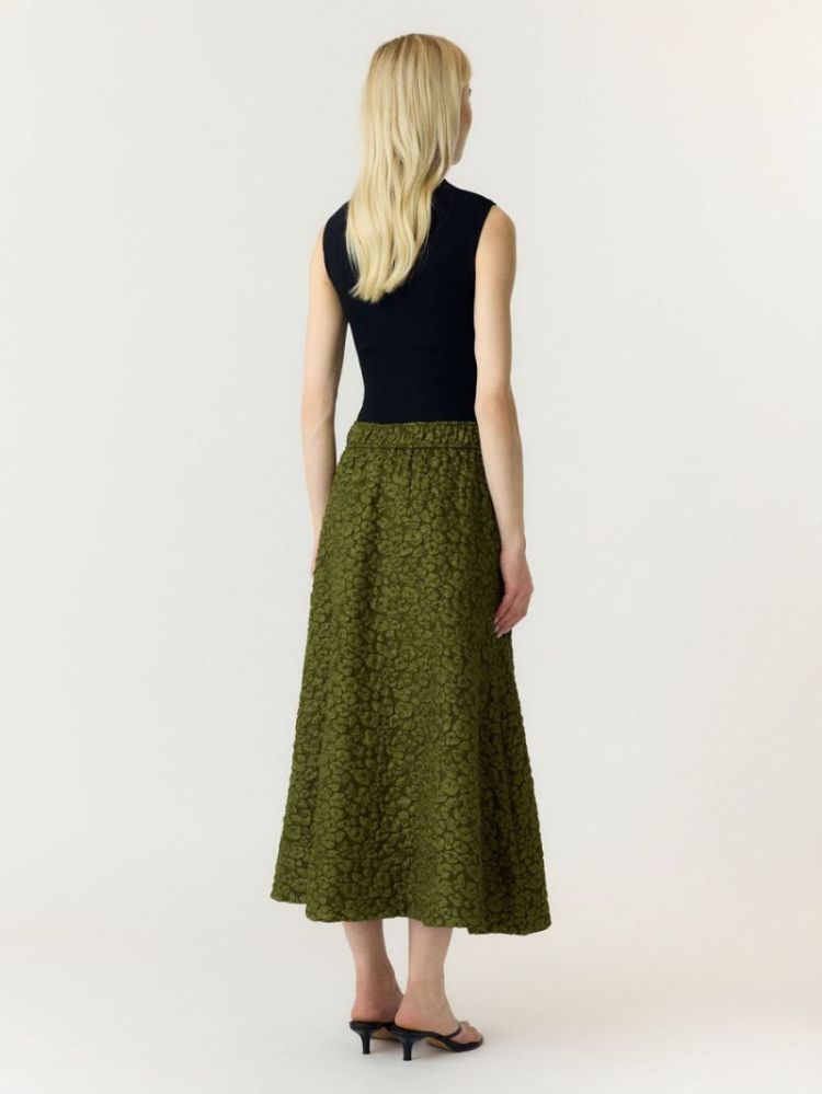 YASDAZLY HW LONG SKIRT 295917 Sphagnum